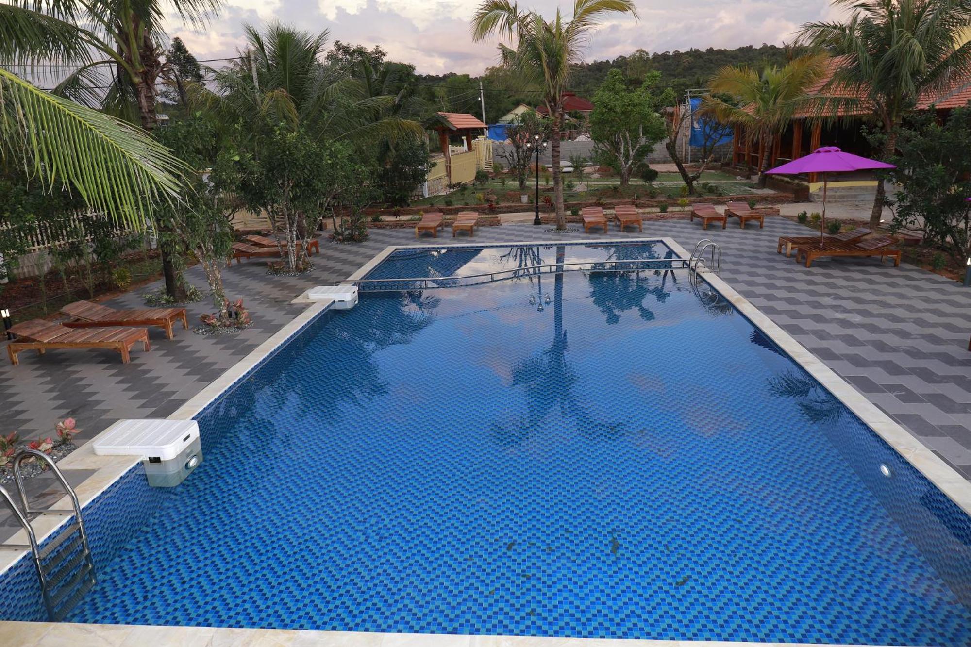 Phu Quoc Pomelo Garden Apartman Kültér fotó